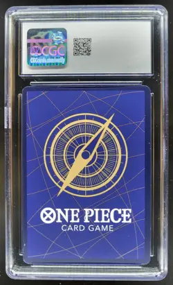 2025 ONE PIECE CCG NAMI BORDERLESS ST21-009 CGC 10 PT - Image 2