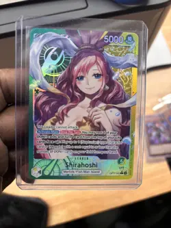 Shirahoshi OP11-022 A Fist of Divine Speed Leader Alt Art One Piece 2025 - Image 1