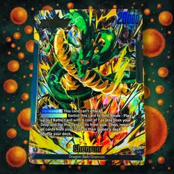 SHENRON FB07-097 L Leader Alternate Alt Art Dragon Ball Super Fusion World Card - Image 1