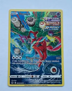 Pokemon TCG Deoxys Holo Card GG12/GG70 Crown Zenith Galarian Gallery Ultra Rare - Image 1