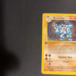 Pokemon Card Machamp Base Set 8/102 Holo Rare - Image 2