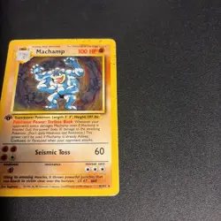 Pokemon Card Machamp Base Set 8/102 Holo Rare - Image 3