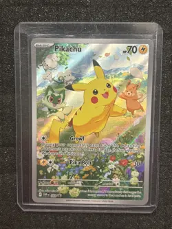 Pokemon Pikachu TCG SVP 088 Black Star Promo Card Paldea Adventure Chest Mint - Image 2