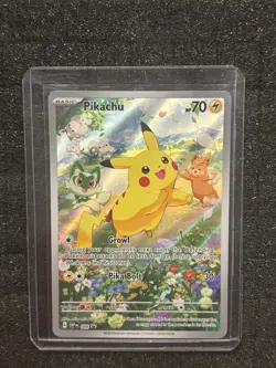 Pokemon Pikachu TCG SVP 088 Black Star Promo Card Paldea Adventure Chest Mint - Image 3