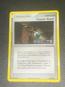 Crystal Shard 85/107 Reverse Holo - ex Deoxys Pokemon Card - NM - Image 1