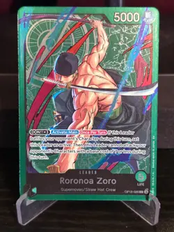 One Piece Card Game - Roronoa Zoro (Zoro Deck) OP12-020 L - Image 1