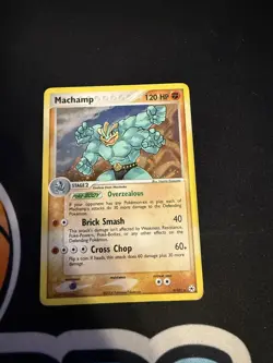 Pokemon TCG Machamp Holo Rare Card 9/101 Hidden Legends - Image 1