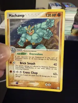 Pokemon TCG Machamp Holo Rare Card 9/101 Hidden Legends - Image 2