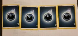 Pokemon Dark Energy 4 Cards Included 2020 Eevee Silhouette - Image 1
