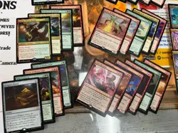 Lot of Magic Gathering MTG D&D Cards Rares Foils 2021 Wulfgar, Klauth, Dragonbor - Image 3