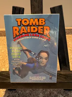 Lara Croft Tomb Raider PACIFIC PERIL QUEST deck collectible card game NEW sealed - Image 1