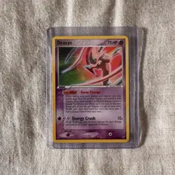 Deoxys 17/107 EX Deoxys 2005 Vintage Regular Pokemon Card - Image 1