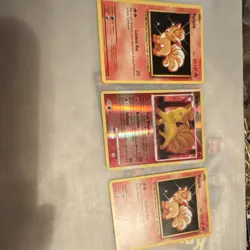 Pokemon TCG Vulpix SH6 Card Lot - 3 Cards, Holo & Regular, Nintendo, English - Image 1