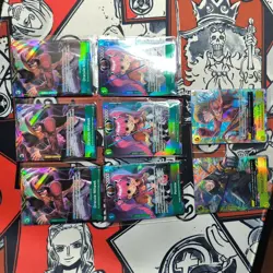 One Piece TCG Illustration Box Volume 3&4 PROMO CARDS (SET OF 8 - Image 1