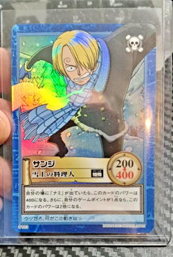 BANDAI One Piece Hyper Battle S103 SANJI HOLO FOIL SCARCE EARLY CARD - Image 1