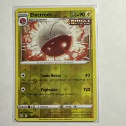 Electrode 088/264 Reverse Holo Card SWSH08: Fusion Strike Pokemon TCG - Image 1
