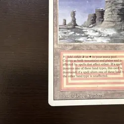 MTG: English Plateau - Light Play - Normal - Revised - LP - Reserved List - CEDH - Image 4