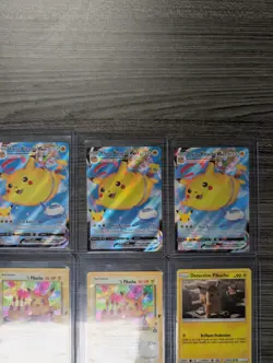 Pokemon Trading Card Game Pikachu 12 Card Lot Collection - Image 5