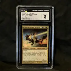 Scion of the Ur-Dragon FOIL Time Spiral NM/MINT CGC (1024) Grade 8 Magic | MTG - Image 1