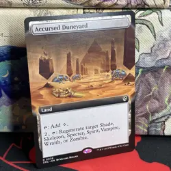 Accursed Duneyard #0036 (Extended Art) Commander: Aetherdrift Regular NM - Image 2