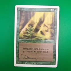 MTG Revised - Regrowth (English) - Signed by Dameon Willich **Artist Proof** - Image 2