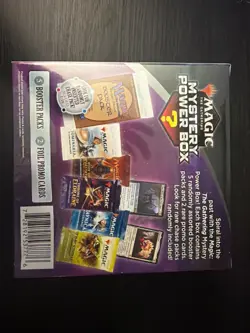 Magic The Gathering MTG Mystery Power Box Sealed 5 Booster Packs 2 Foil Promo - Image 3