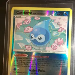 Castform Rain Form Legends Awakened Reverse holo 49/146 Pokemon card - Image 3