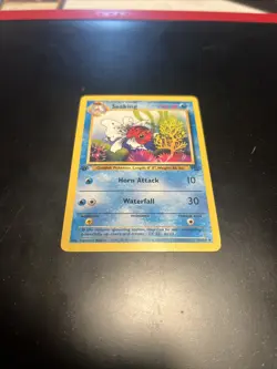 Pokemon TCG Seaking Jungle 46/64 1st Edition Uncommon Trading Card - Image 1