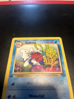 Pokemon TCG Seaking Jungle 46/64 1st Edition Uncommon Trading Card - Image 3