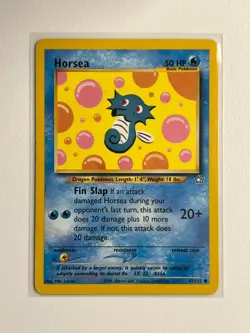Horsea 62/111 Neo Genesis Regular Pokemon TCG - Image 1