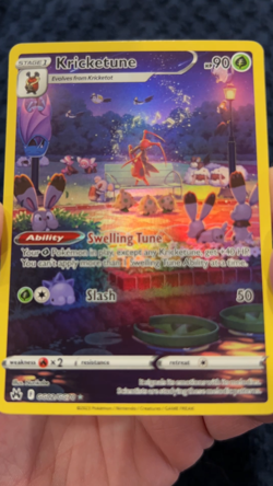 Kricketune GG02/GG70 Pokemon Crown Zenith: Galarian Gallery Ultra Rare NM Holo - Image 2