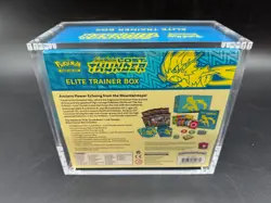 Pokemon TCG Sun & Moon Lost Thunder Elite Trainer Box SEALED w/Acrylic - Image 2