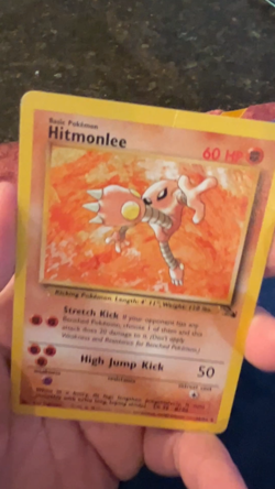 Hitmonlee (22/62) Fossil Mod Played - Pokemon TCG - Normal - Image 2