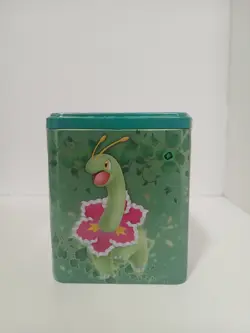 Pokemon 2022 Grass Stacking Tin 3 TCG Booster Packs, Sealed - Image 1