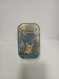 Pokemon TCG Kanto Friends Mini Tin (Pikachu Art) D21 2019 New Sealed - Image 1