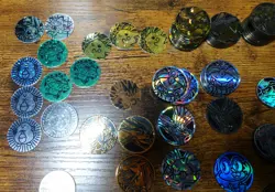 Pokemon Coin Lot of 150 Coins, various sets, eras, duplicates present, LP-NM - Image 2