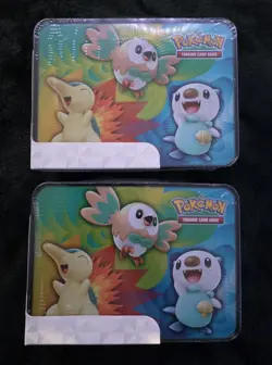 Pokemon 2022 Spring Arceus Collectors Chest Tin - LOT OF 2 (FACTORY SEALED) - Image 2