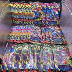 Pokemon Phantasmal Flames TCG Booster Pack Lot (30) New & Sealed - Image 1