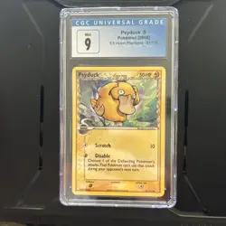 Psyduck #81 English 2006 Pokemon EX Holon Phantoms CGC Mint 9 Vintage - Image 1