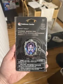 Mewtwo Pokemon Monthly Pins: Legendary Moments Pin (1 of 12) - In Hand For Post! - Image 1