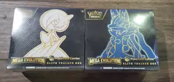 Pokemon Mega Evolution Pokemon Center Elite Trainer Box ETB Set of 2 Sealed - Image 1