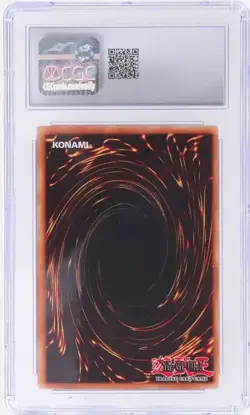 YUGIOH 1ST LED9-EN000 NUMBER 101 SILENT HONOR ARK GHOST CGC 9 MINT 1401045577020 - Image 2