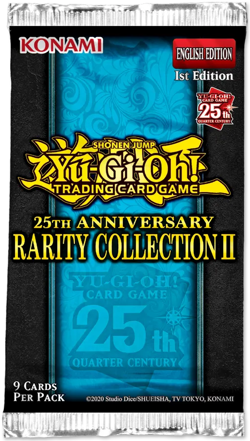 Yugioh 25th Anniversary Rarity Collection II 1st Edition Booster Pack [1-Pack] - Image 1