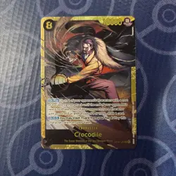 One Piece Crocodile Secret Rare Near Mint The Azure Sea’s Seven OP14-120 - Image 1