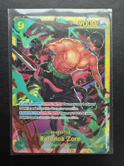 One Piece TCG Roronoa Zoro - OP06-118 (Reprint) OP06-118 Holo NM/M - Image 1