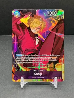 Sanji Parallel Super Rare - Emperors in the New World #OP09-065 SR One Piece TCG - Image 1