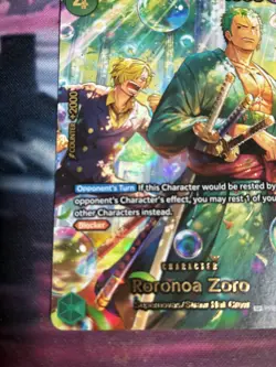 Roronoa Zoro PRB02-006 SP Alternate Art Azure Sea's Seven One Piece English NM - Image 5