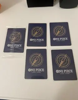 One Piece TCG Promo Lot Alternative Art Card English Edition Lot (5) Cards - Image 2