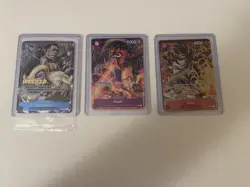 One Piece TCG Promo Lot Alternative Art Card English Edition Lot (5) Cards - Image 3