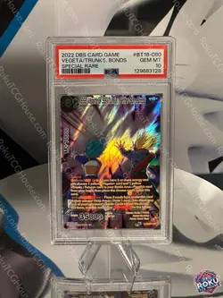 PSA 10 SSB Vegeta & SS Trunks, Father son bonds BT16-080 SPR Dragonball Super - Image 1